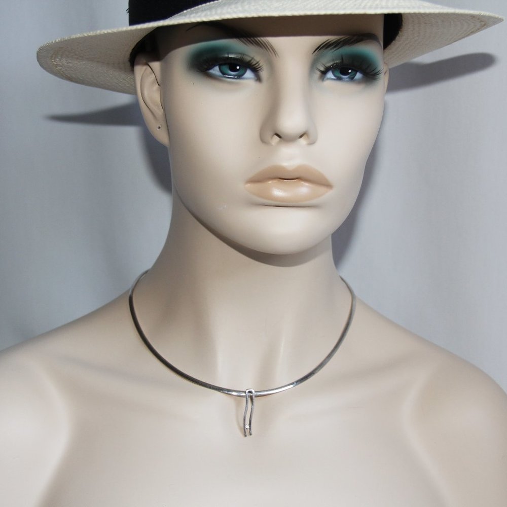 Sterling Silver Channel Set Cubic Zirconia Pendant